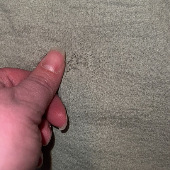 Soft Surroundings sage green flared leg pants plus size 2X - Picture 7 of 7